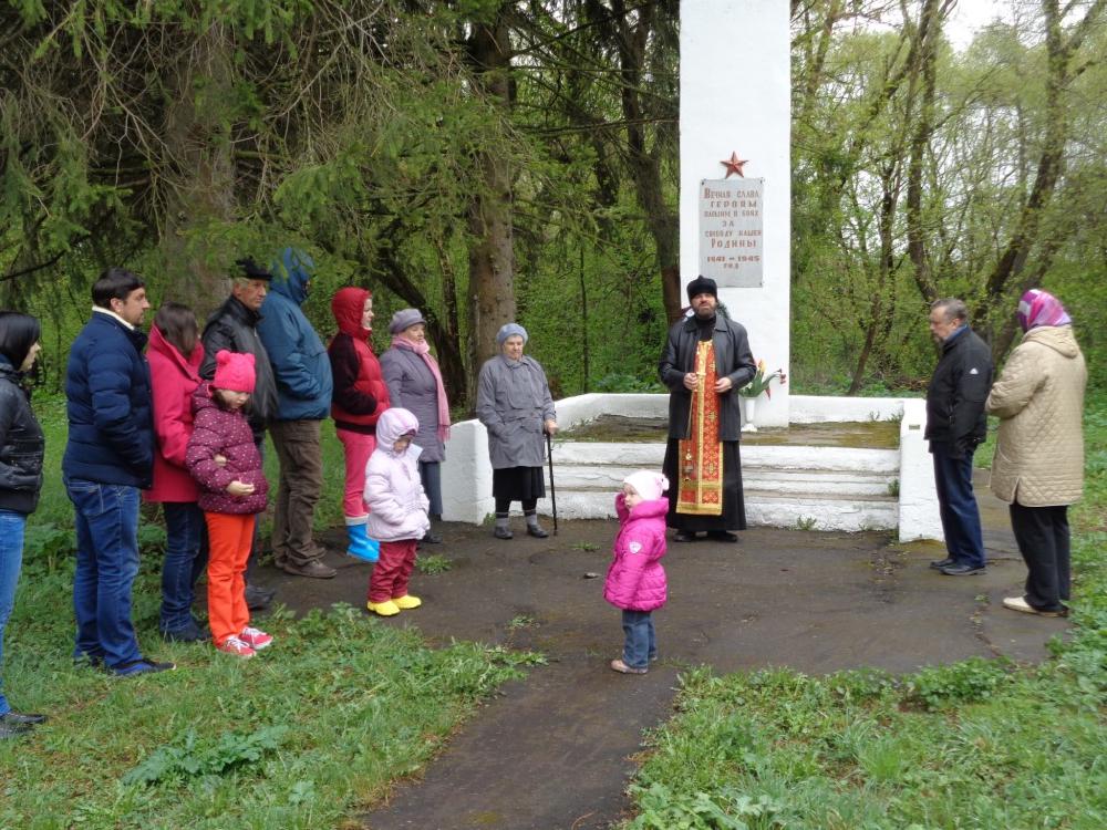 Лития в селе Туменское