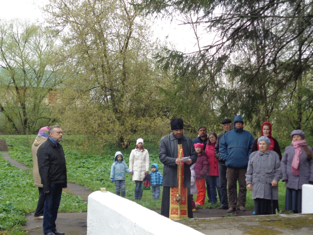 Лития в селе Туменское