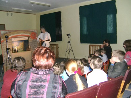 Пасхальное поздравление в детском доме поселка Пески