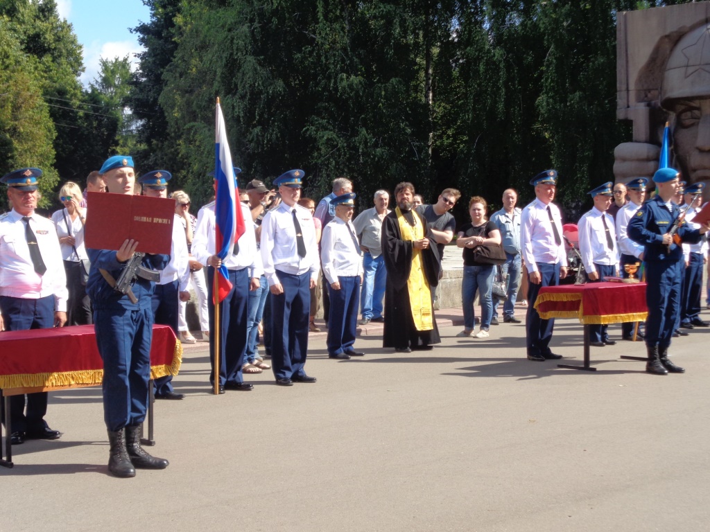 Присяга в войсковых частях