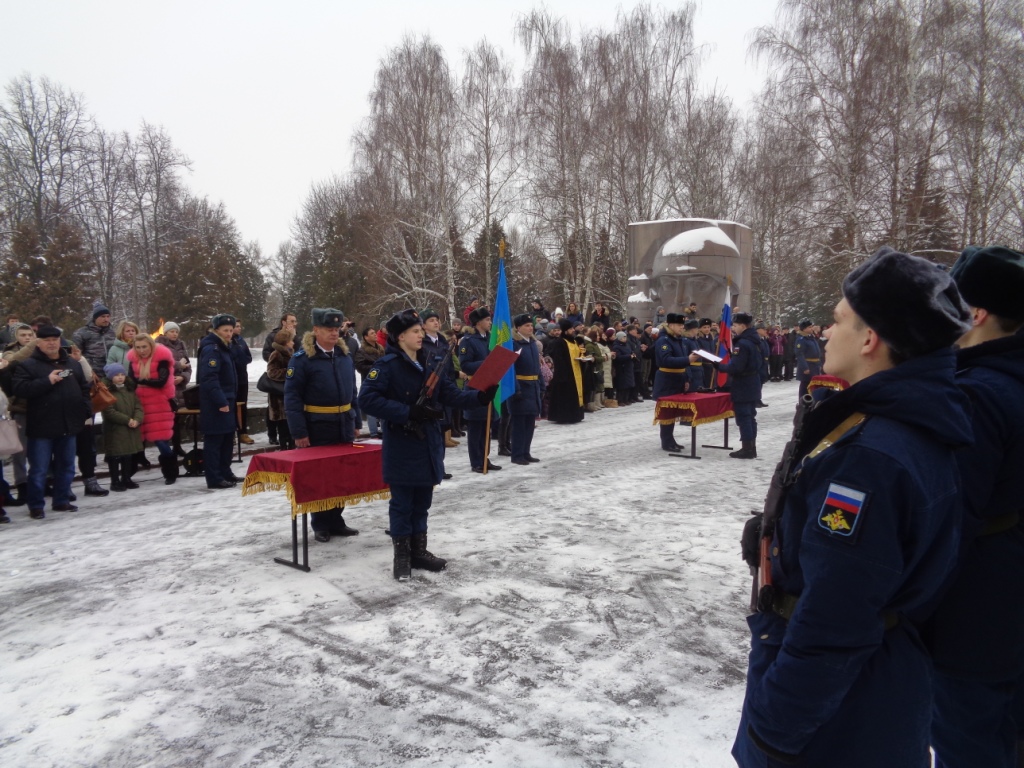 Присяга в войсковой части №40917 ВДВ