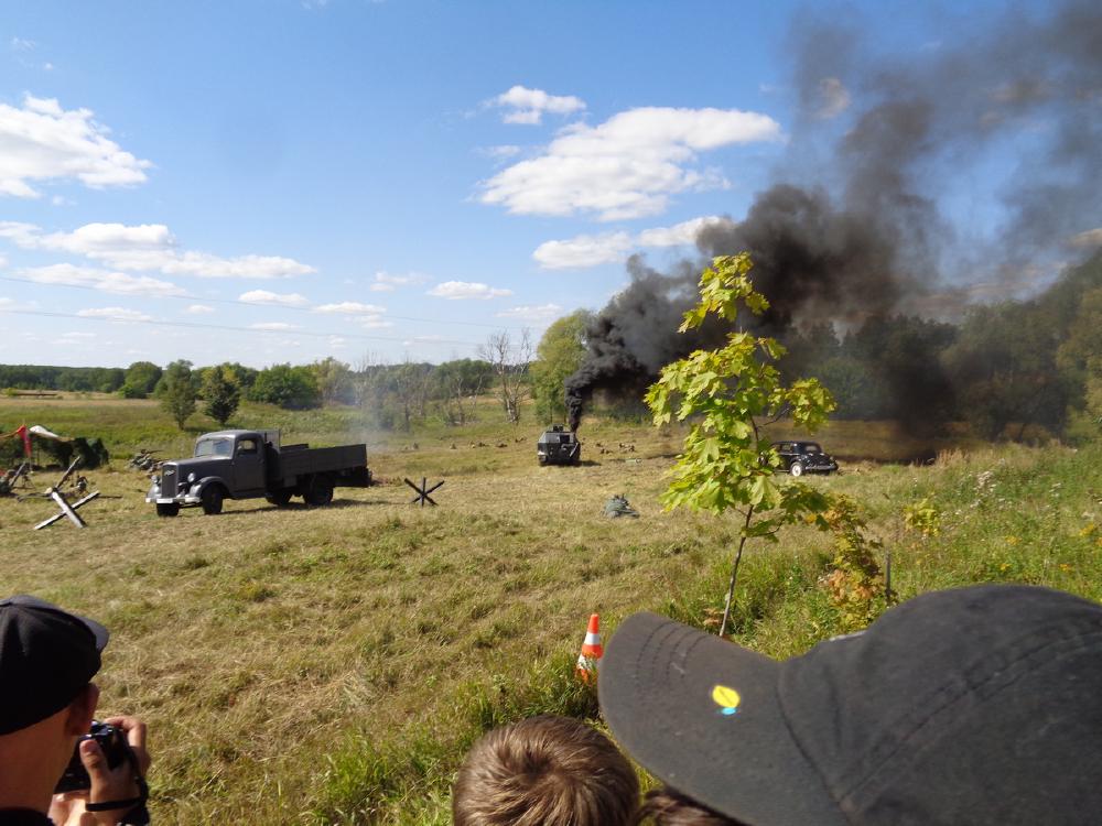 Военная реконструкция исторических событий в селе Андреевка