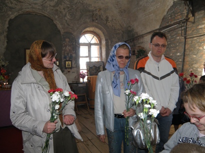 День святых жен - мироносиц на приходе