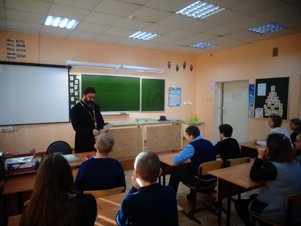 Встреча с учащимися 6-9 классов Чернореченской школы.