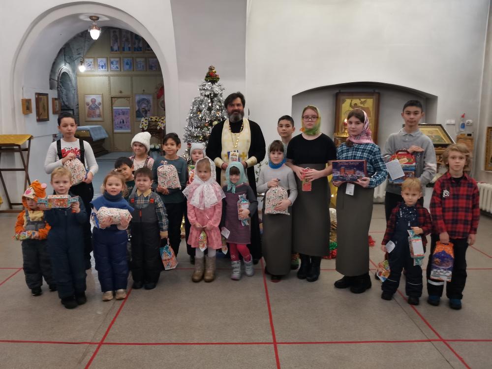 Рождество Христово на приходе Казанского храма деревни Грайвороны