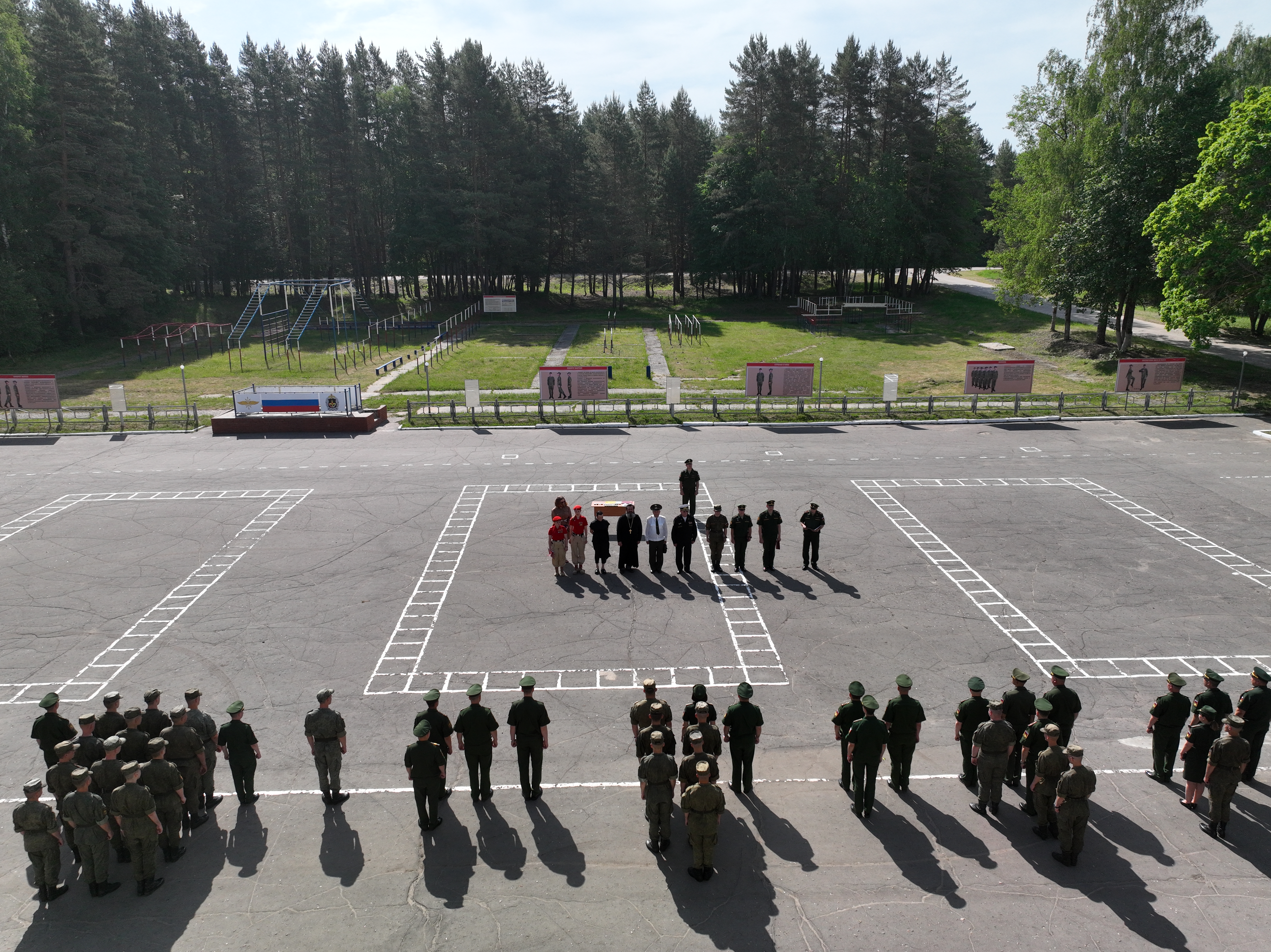 Начало летнего учебного цикла в воинской части №25801-8.