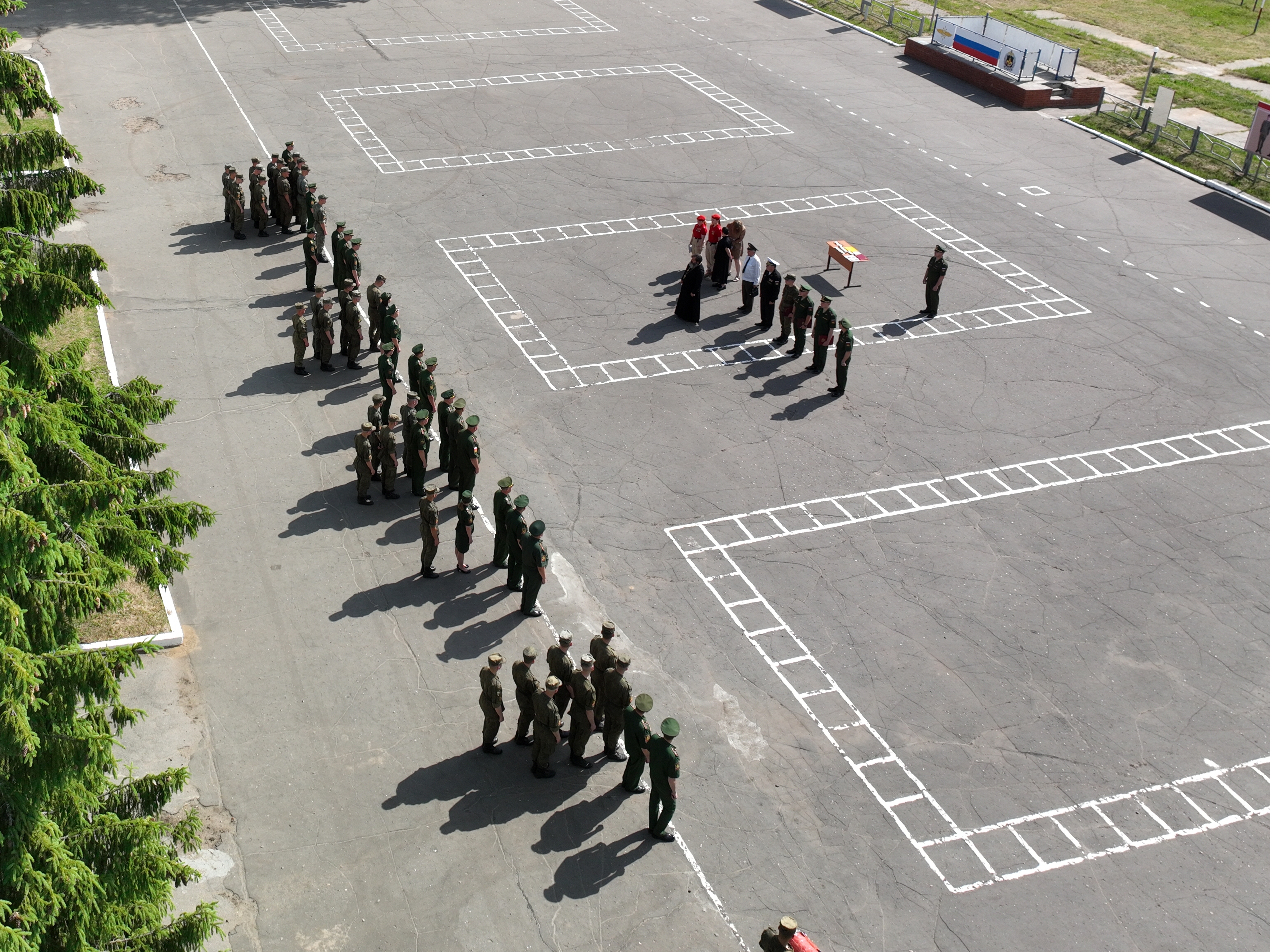 Начало летнего учебного цикла в воинской части №25801-8.