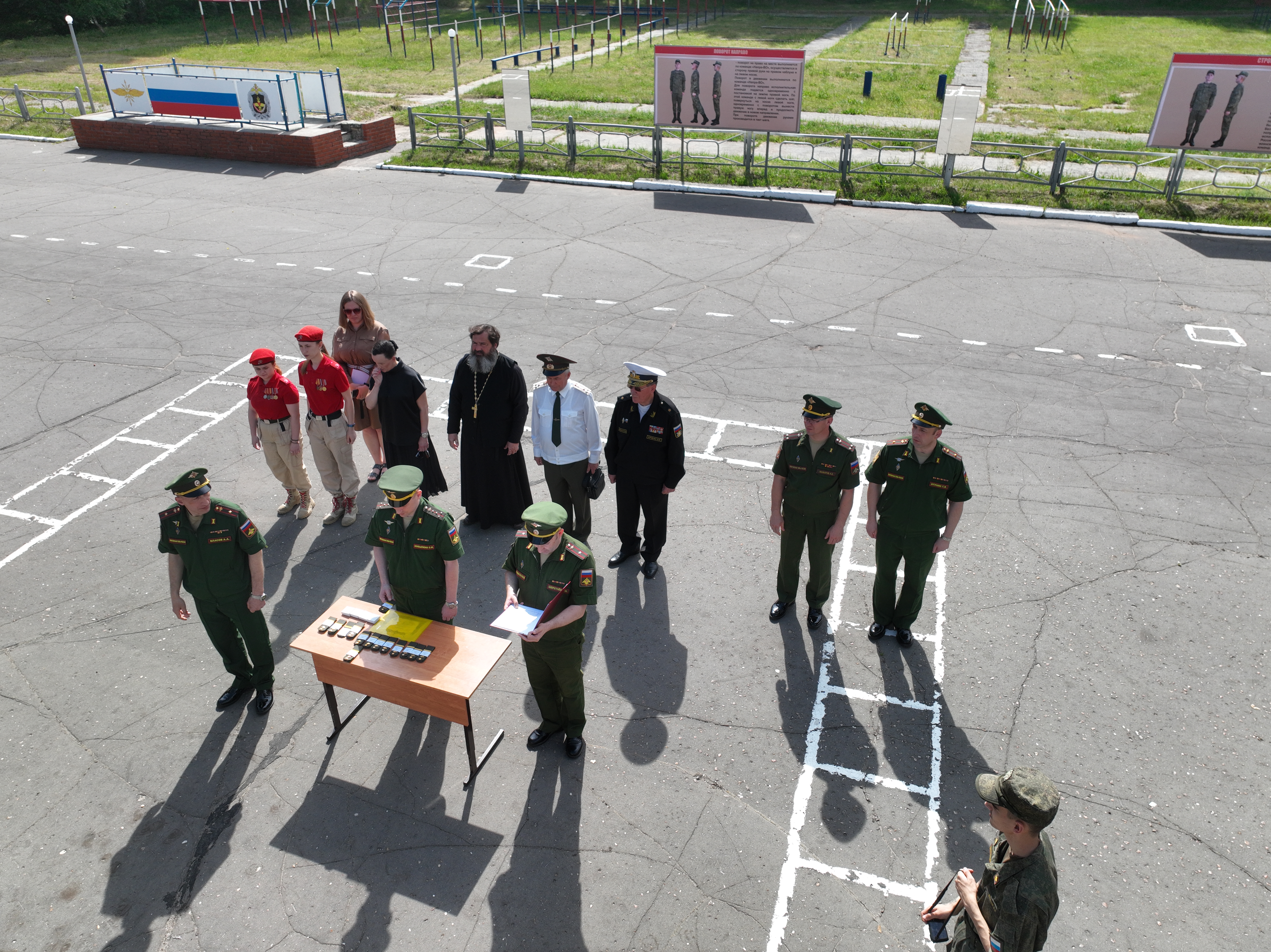 Начало летнего учебного цикла в воинской части №25801-8.