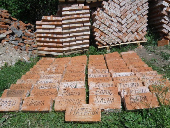 Начало строительных работ по восстановлению трапезной части храма