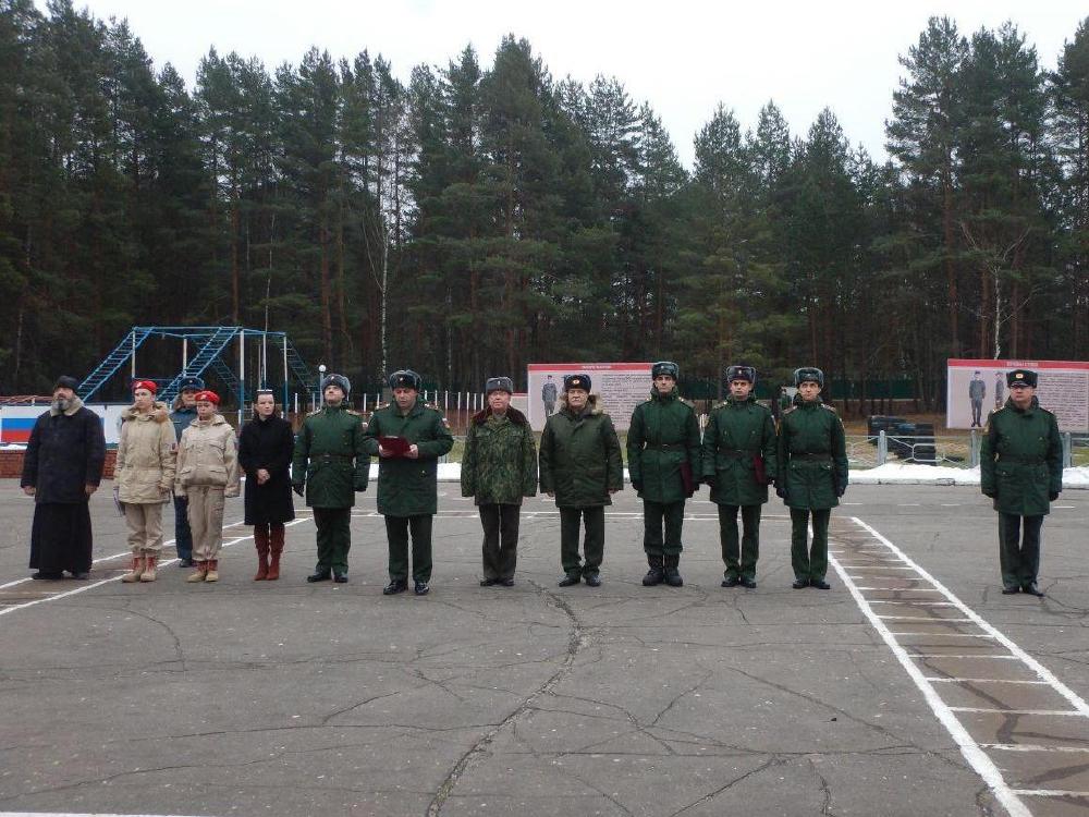 Начало учебного цикла в воинской части №25801-8.