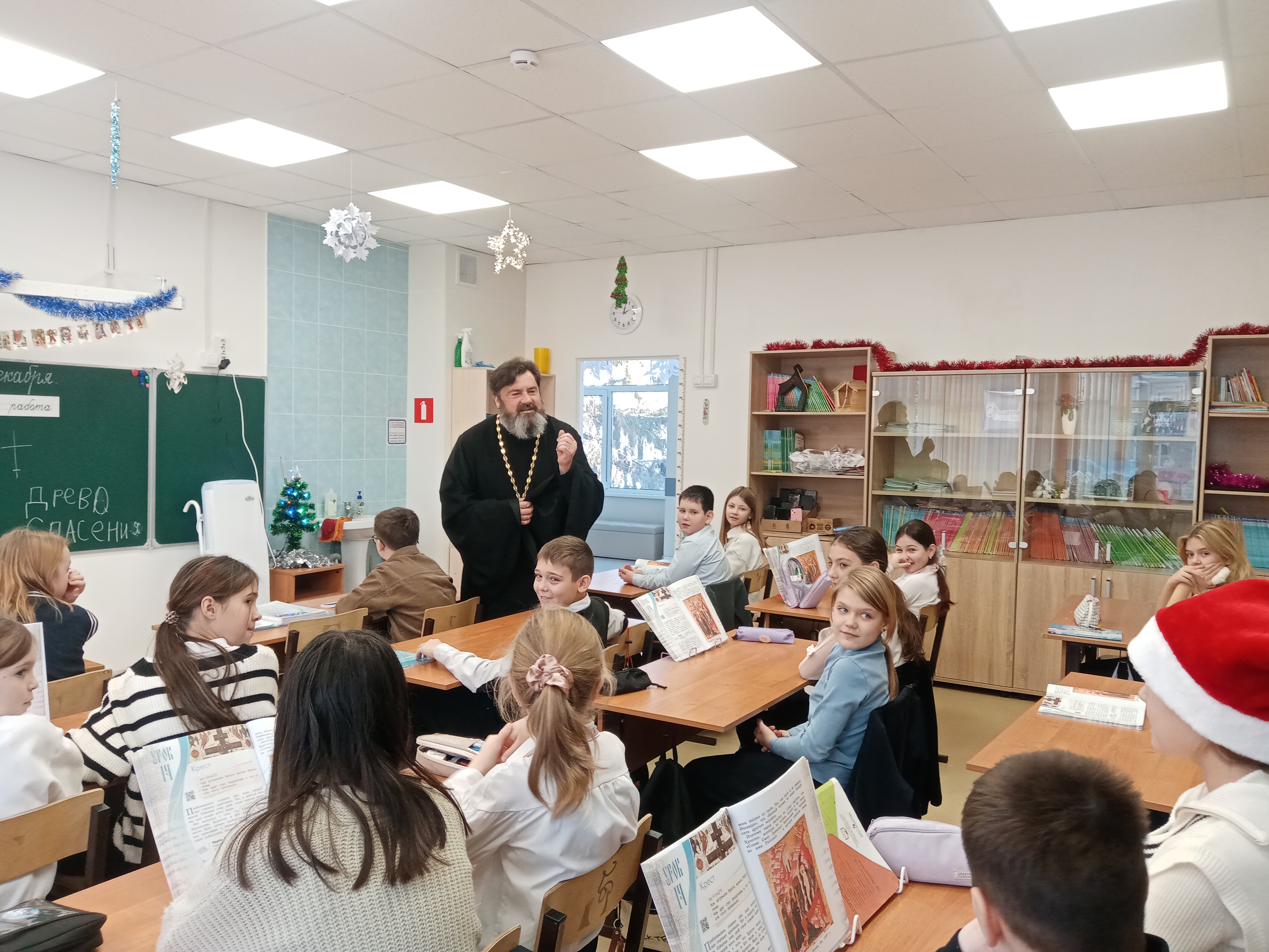 Посещение средней школы №14 г. Коломны.