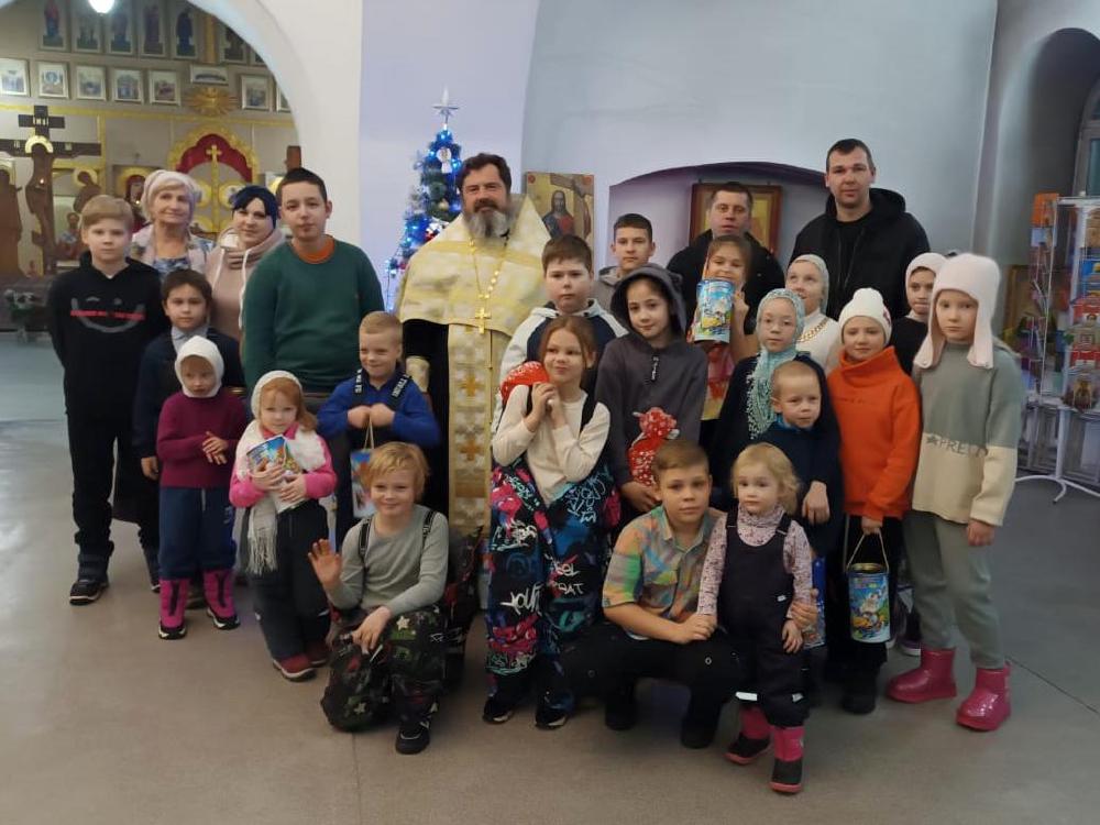 Рождество Христово на приходе Казанского храма деревни Грайвороны