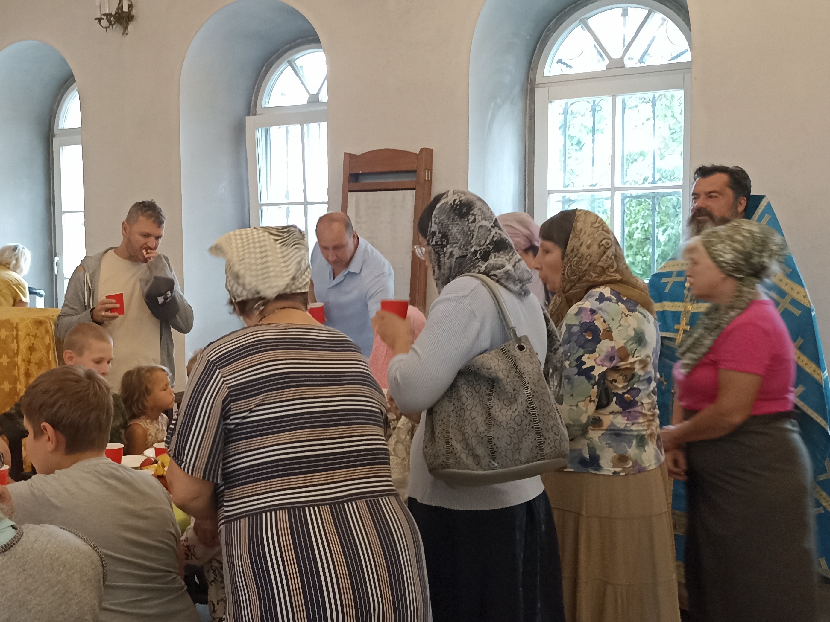 Престольный Праздник в Казанском храме деревни Грайвороны