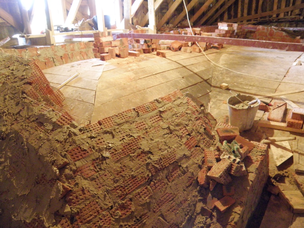 Кладка кирпичных сводов