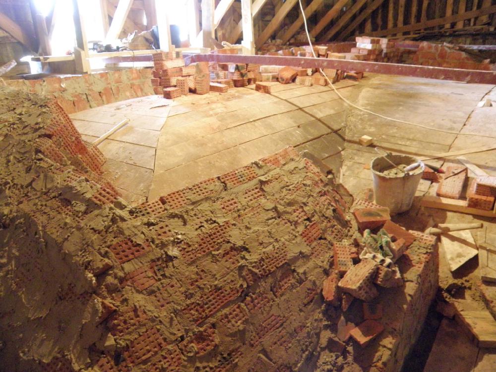 Кладка кирпичных сводов