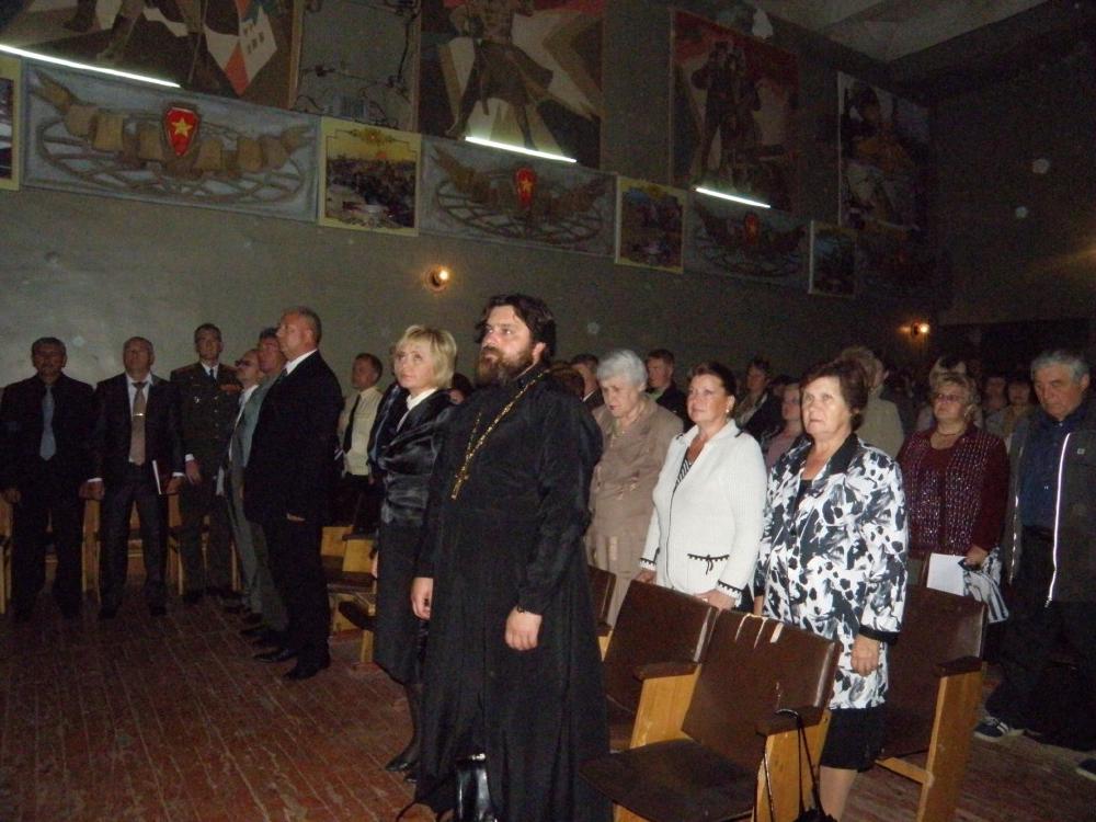 Торжественное собрание в в/ч 73802 на Черной