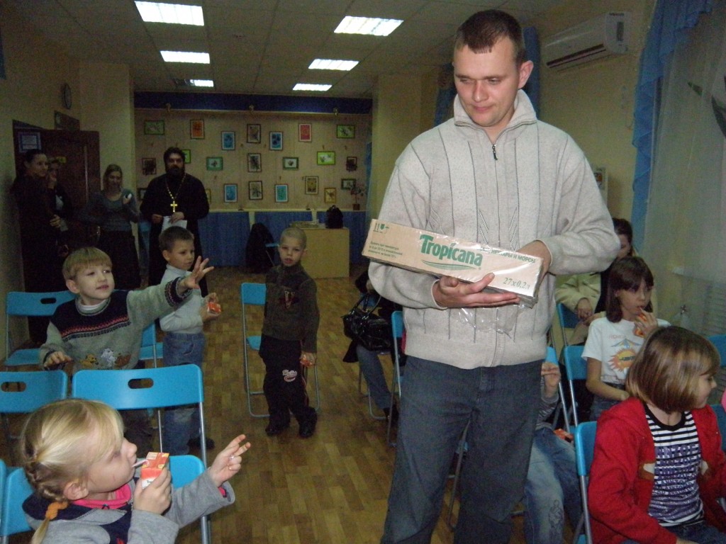 Беседа с воспитанниками центра "Гармония"