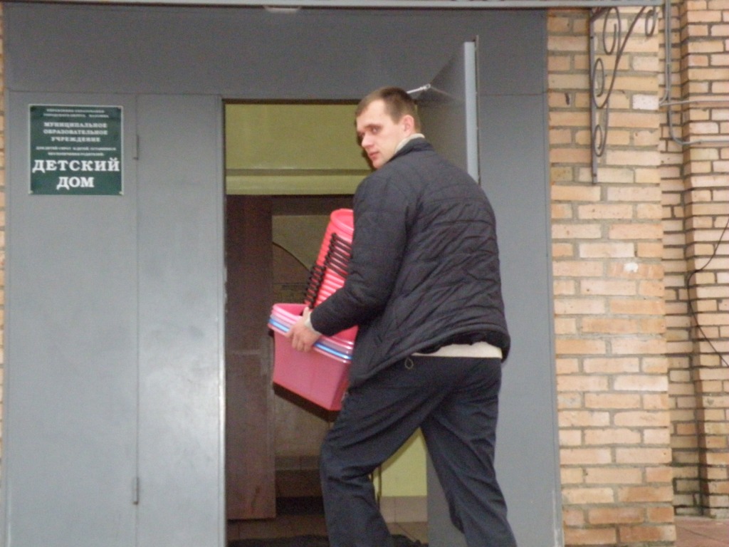 Беседа с воспитанницами Запрудного детского дома