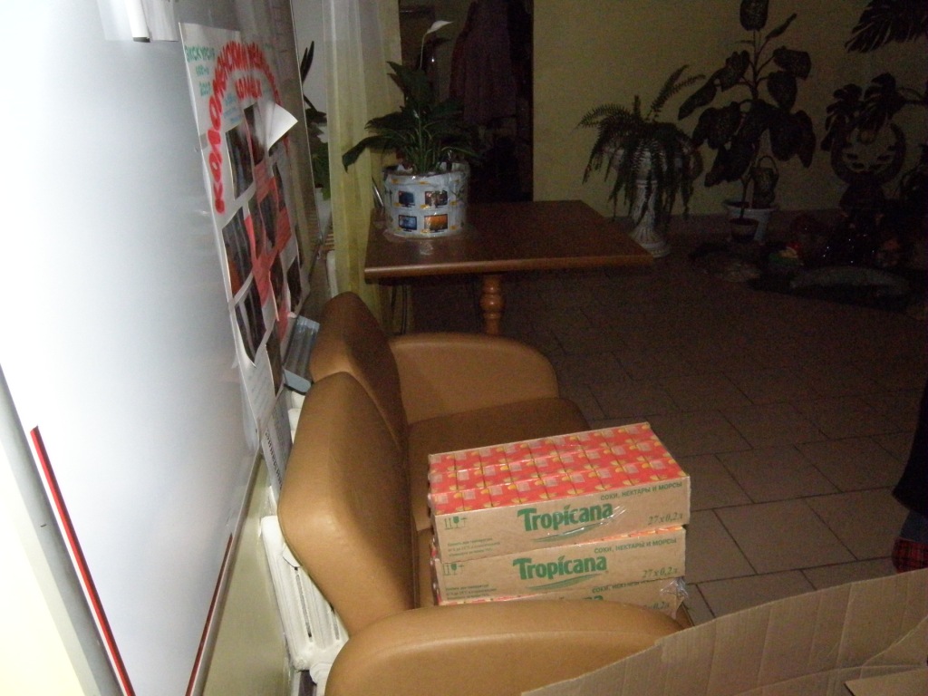 Беседа с воспитанницами Запрудного детского дома