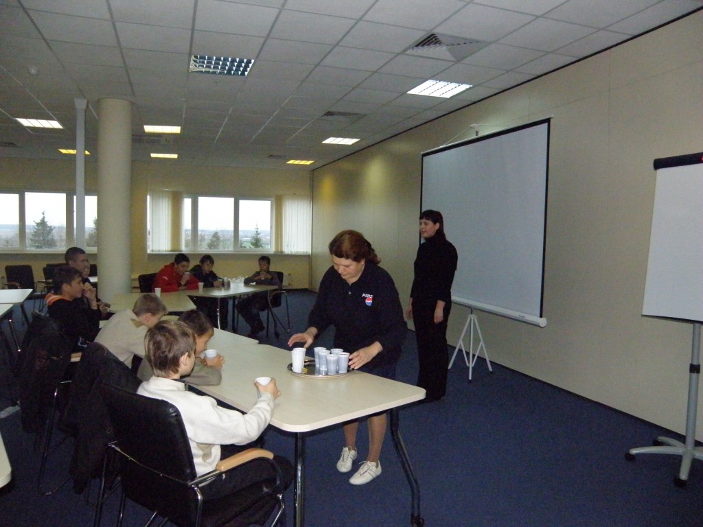 Поездка на завод "Пепси"