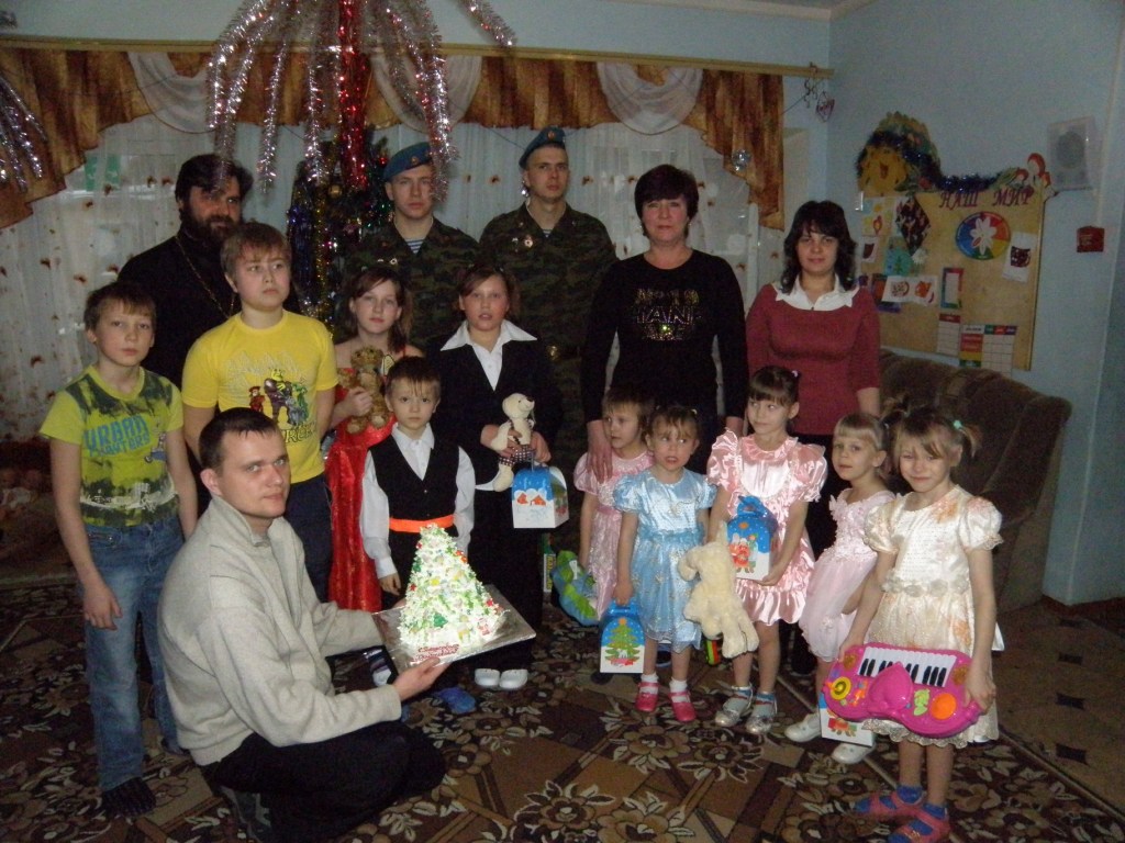 Рождественские поздравления для воспитанников детских домов