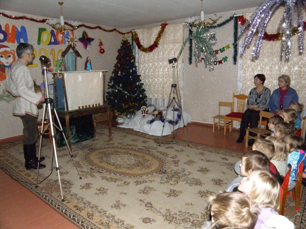 Рождественская театральная постановка для детей