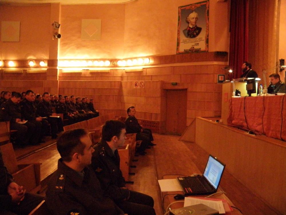 Награждение командира в/ч 17204 медалью "За жертвенное служение"