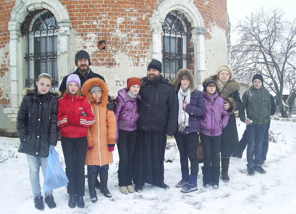 Посещение храма воспитанниками детского дома