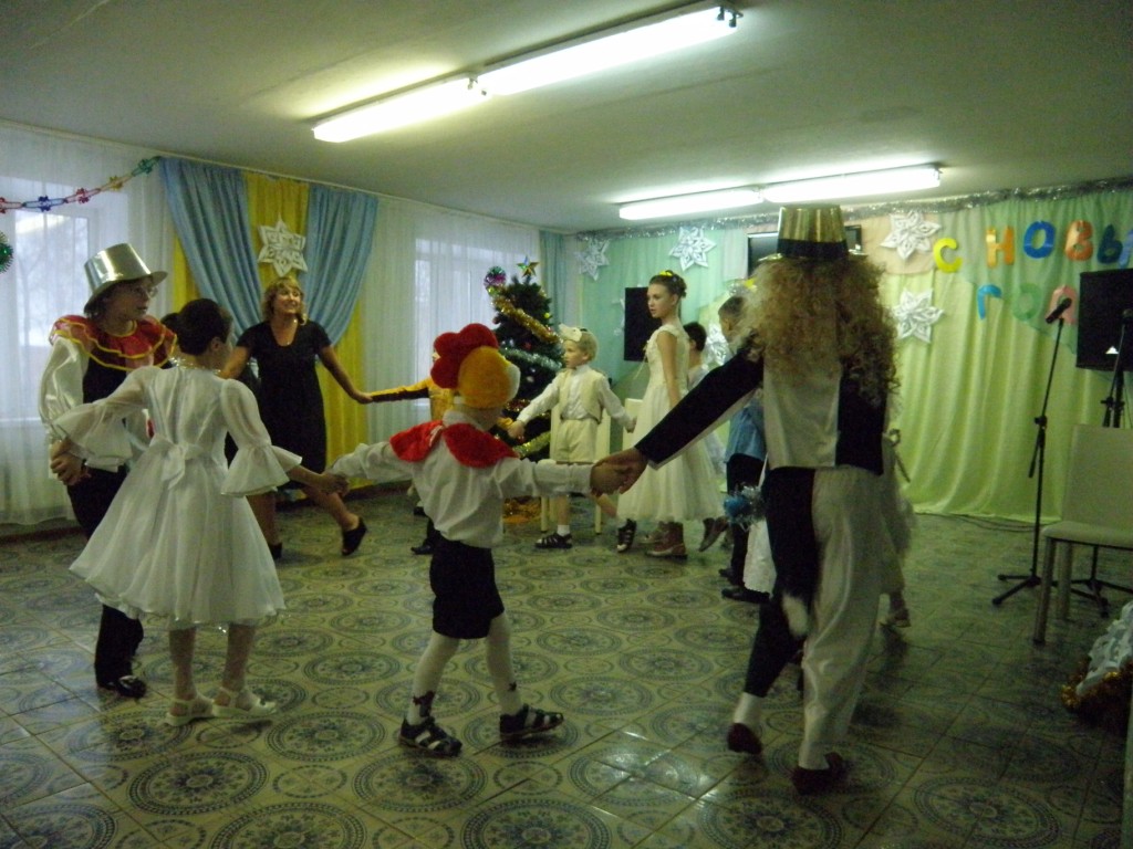 На празднике в Коломенском детском доме
