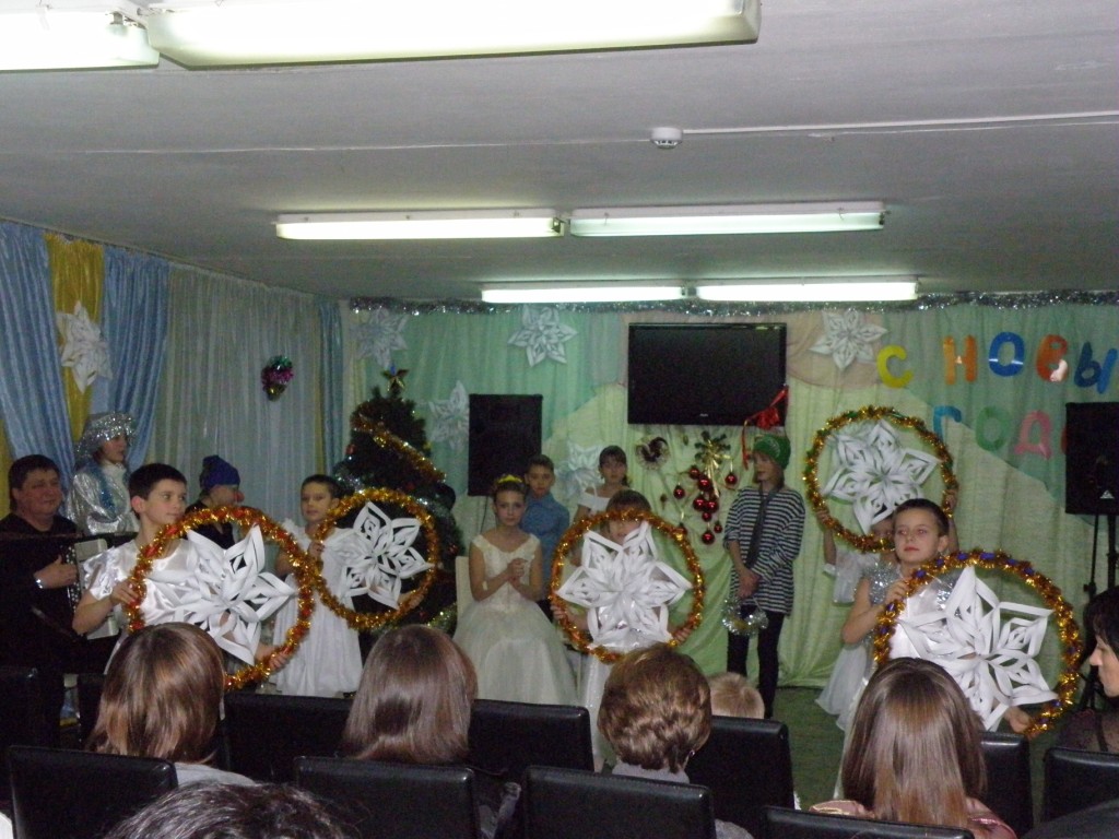 На празднике в Коломенском детском доме