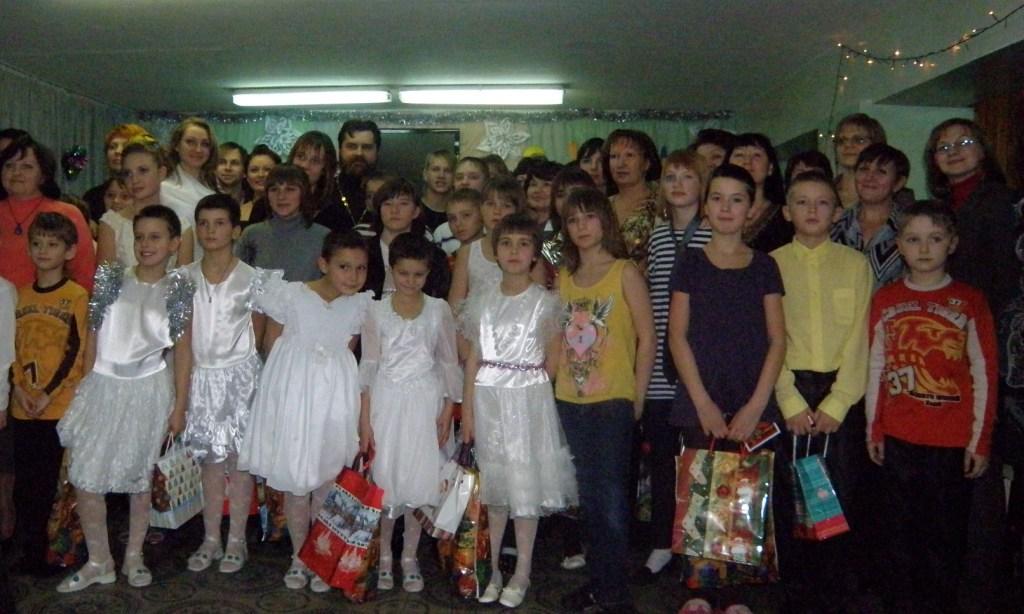 На празднике в Коломенском детском доме