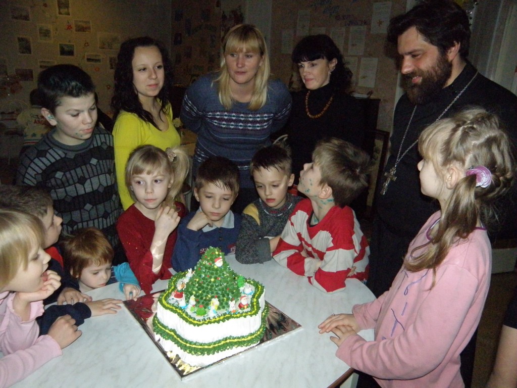 Рождественские поздравления детей