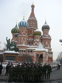 Поездка солдат-срочников в Центральный музей Вооруженных Сил