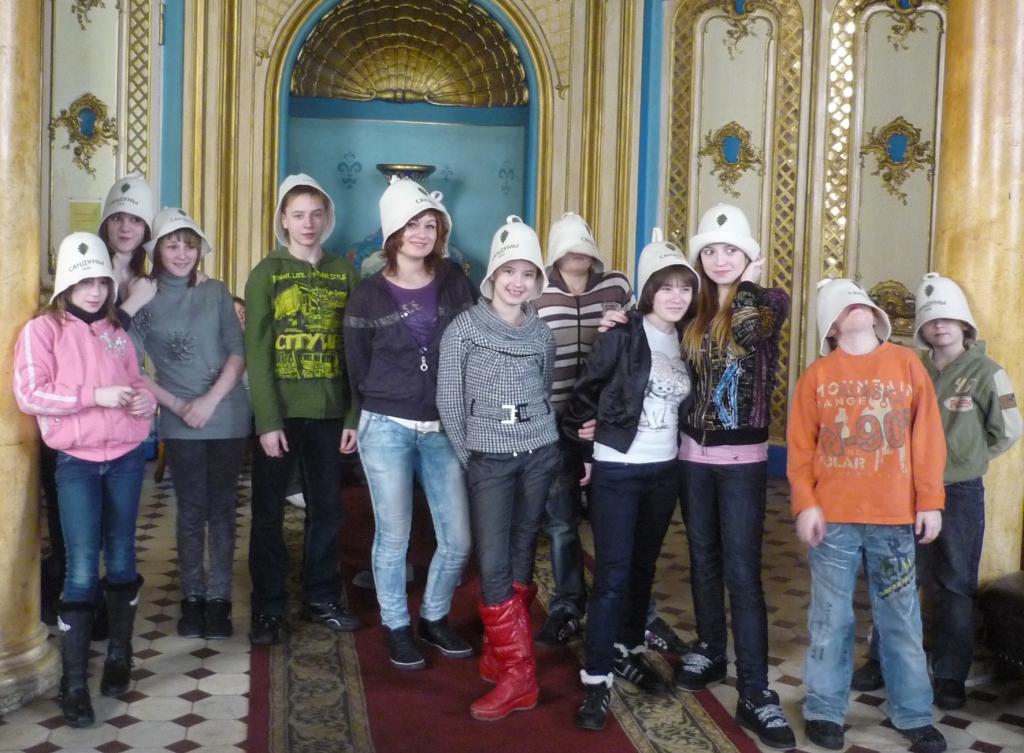 Поездка детей в Сандуновские бани