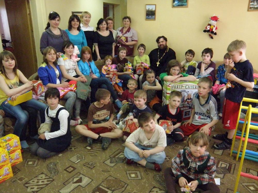 Пасхальные поздравления детей