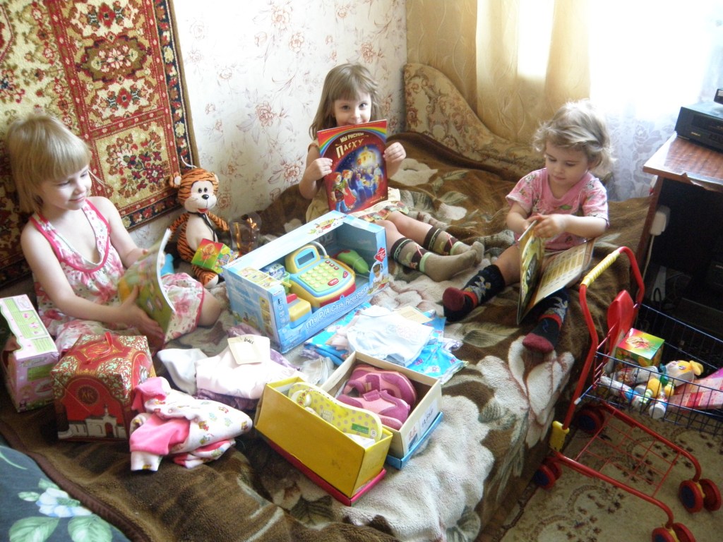 Пасхальные поздравления детей