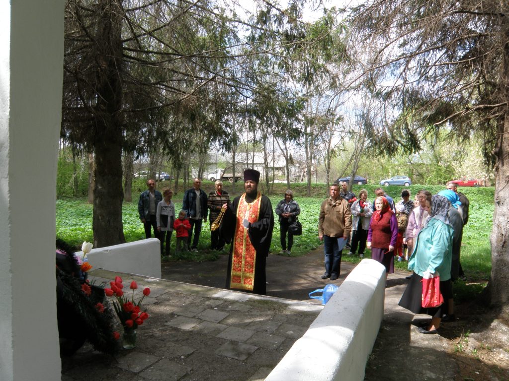 Лития в д. Туменское