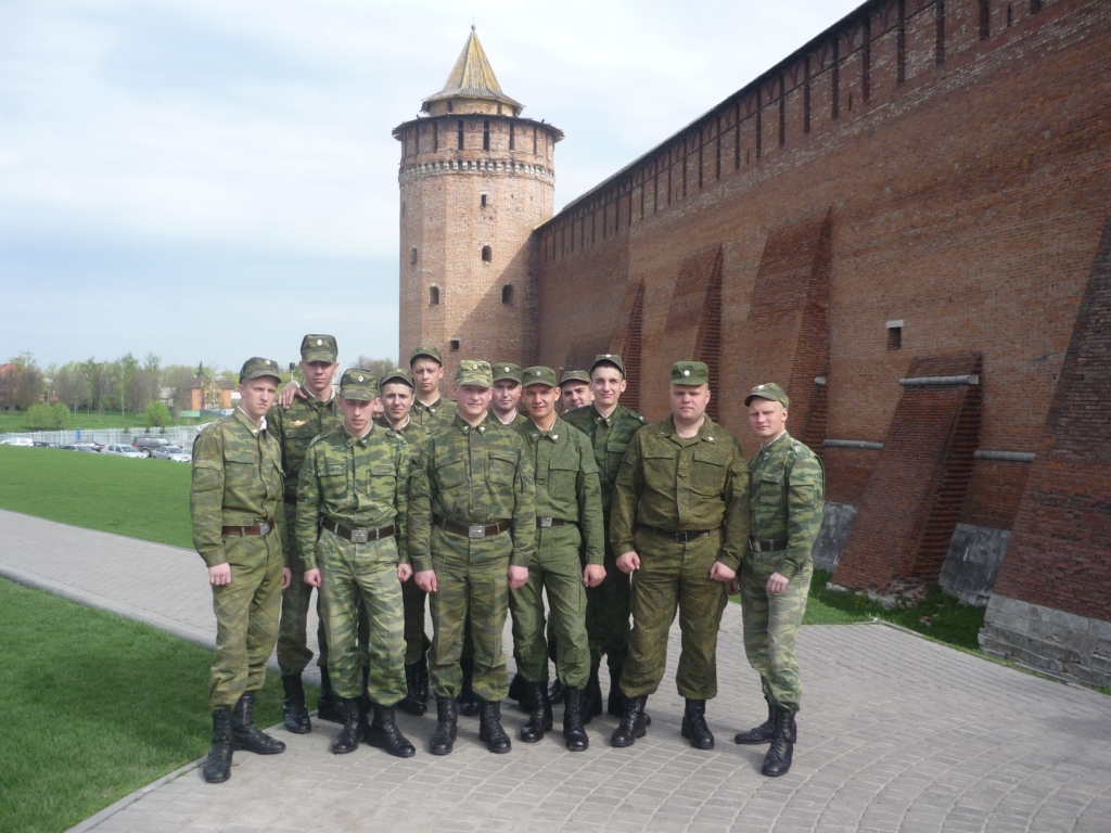Экскурсия с солдатами по исторической части Коломны и в Музей Боевой славы