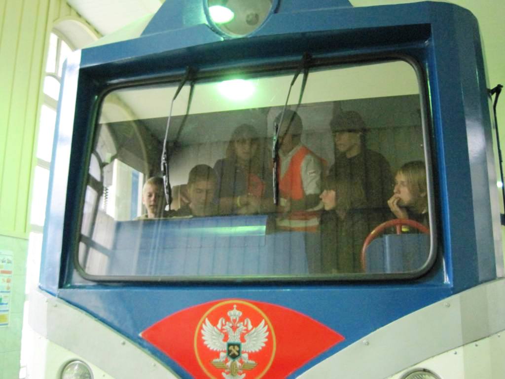 Посещение Московской детской железной дороги