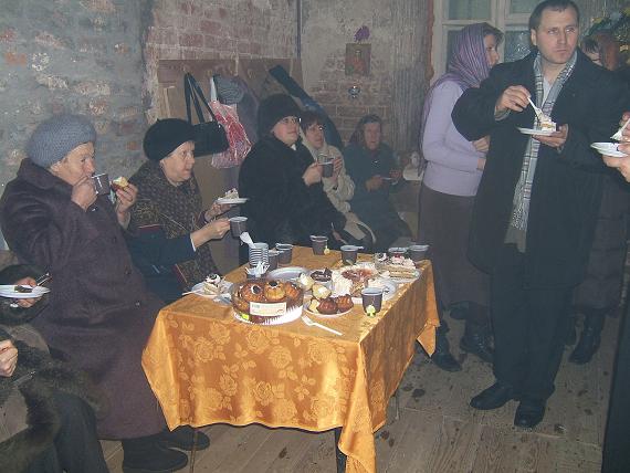 Рождественская служба