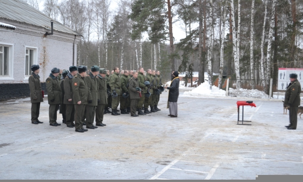 Присяга в в/ч 63184