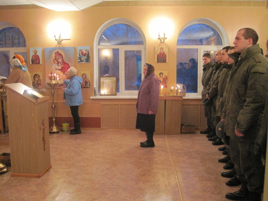 Литургия в День Героев Отечества