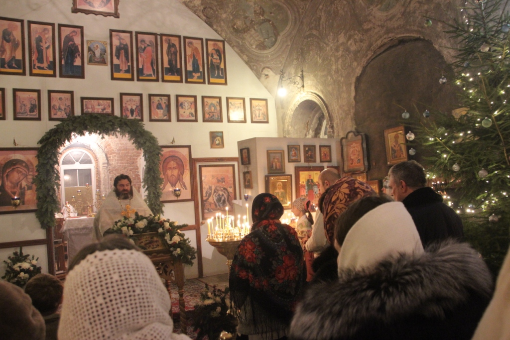 Рождественская служба 2015