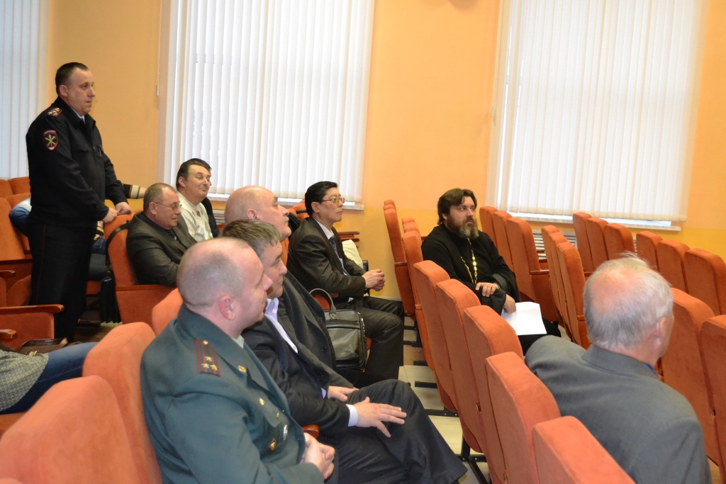 Заседание общественного совета при МУ МВД России Коломенское