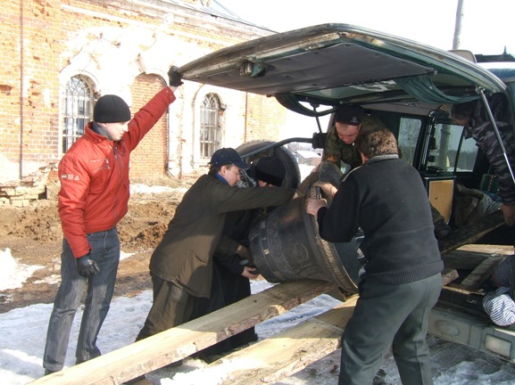 Поднятие колокола